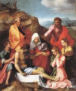 Andrea del Sarto Pieta with Saints oil on canvas